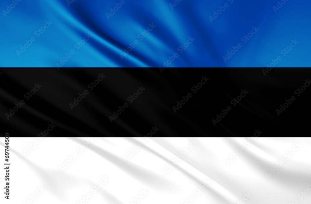 The National Flag of Estonia