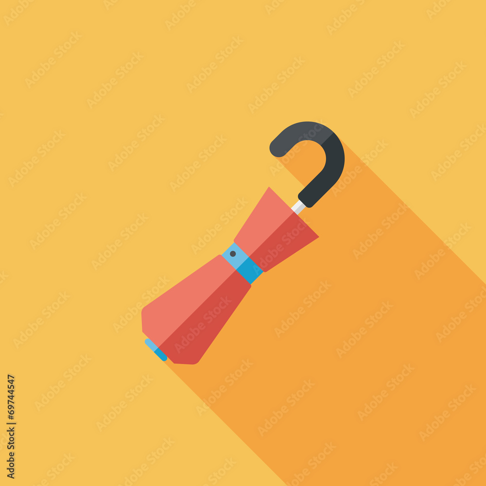 umbrella flat icon with long shadow umbrella flat icon with long shadow