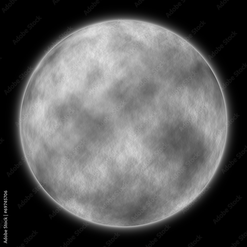 illustration of a very large moon at night illustration of a very large moon at night