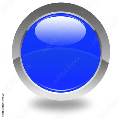 Free Download icône bouton bleu - GFXLoad