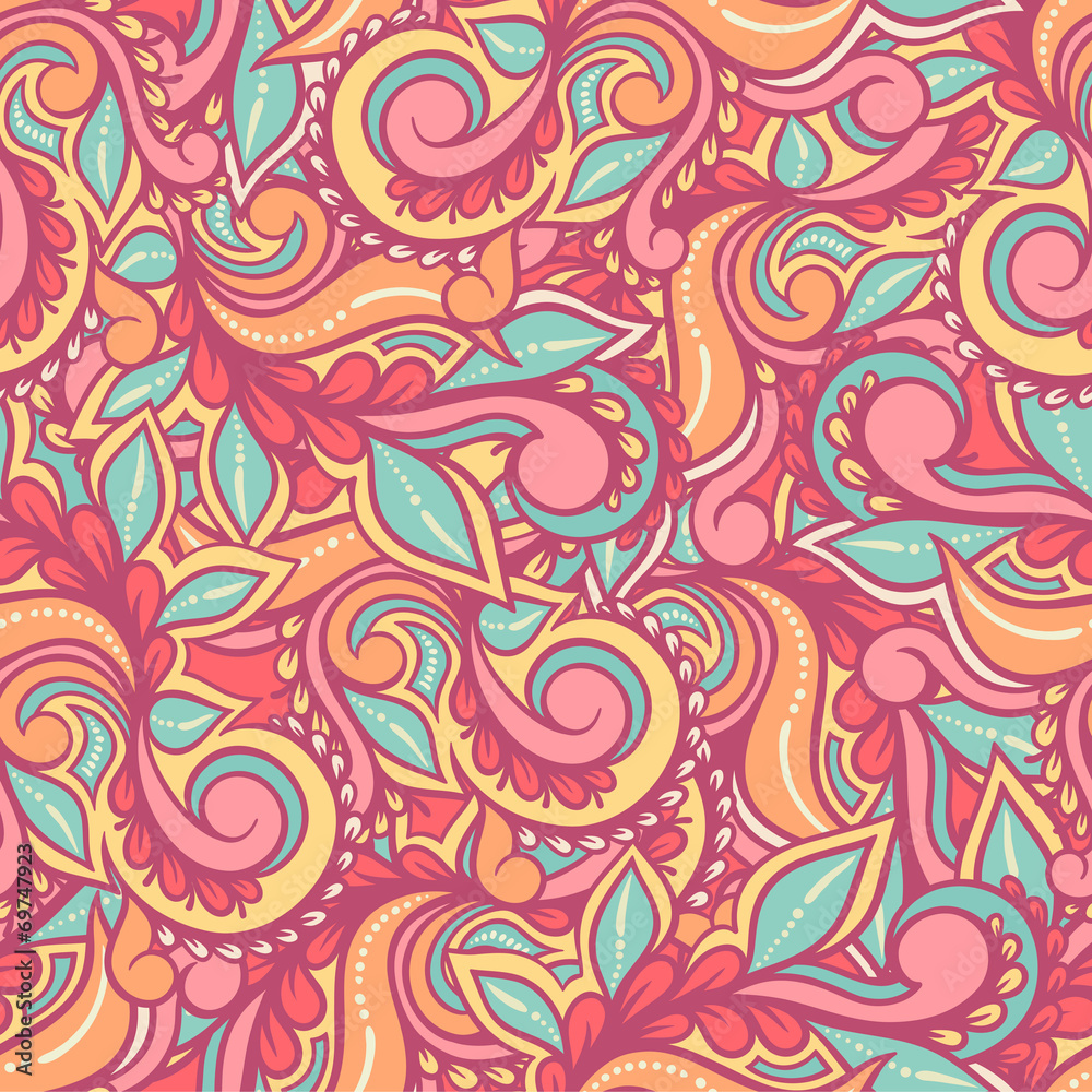 colorful swirls and petals colorful swirls and petals