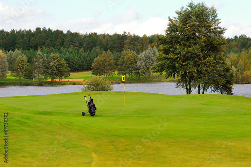 krajobraz wiejski, golf, sport © janmiko