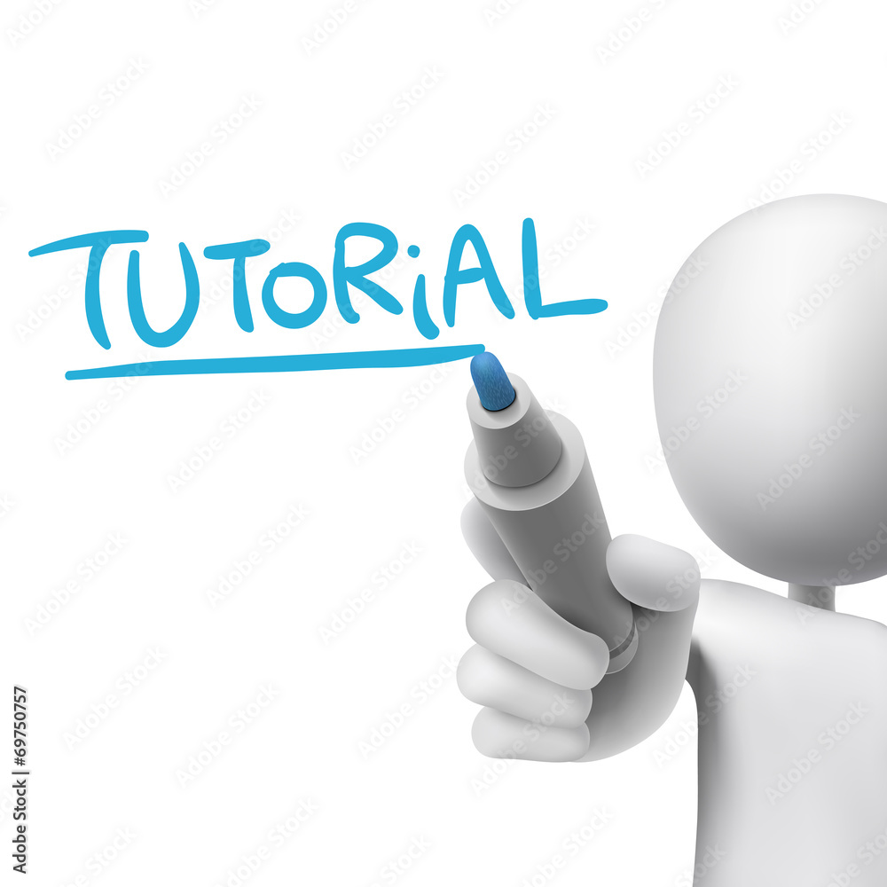 tutorial word written by 3d man tutorial word written by 3d man