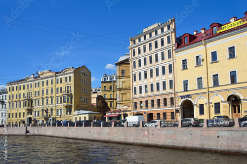 Набережная реки Мойки в Санкт-Петербурге