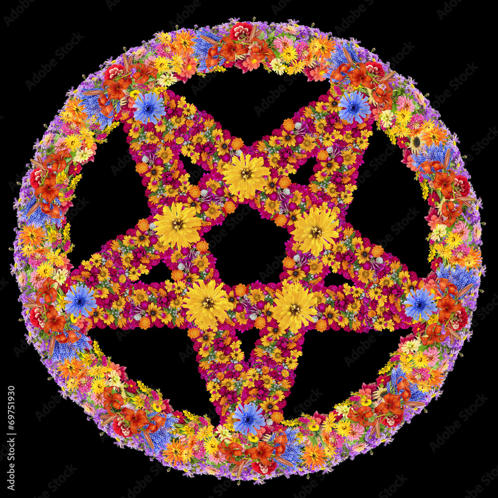 Symbol of the floral Devil Symbol of the floral Devil