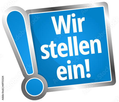 Wir stellen ein!