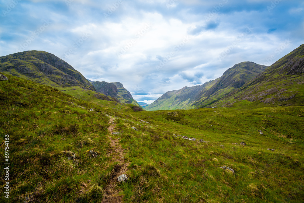 Fototapeta premium Beautiful Mountains of Glencoe
