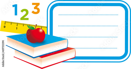 ETIQUETTE CAHIER 1 - 123