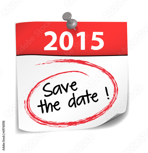 post it : save the date 2015 (cs5)