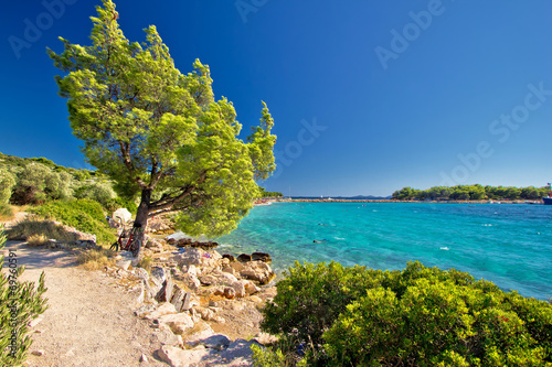 Idyllic turquoise beach in Croatia
