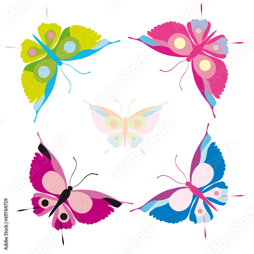 butterflies design