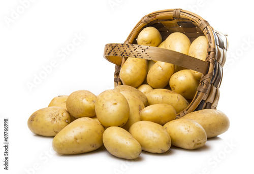 Patatas y cesto photo