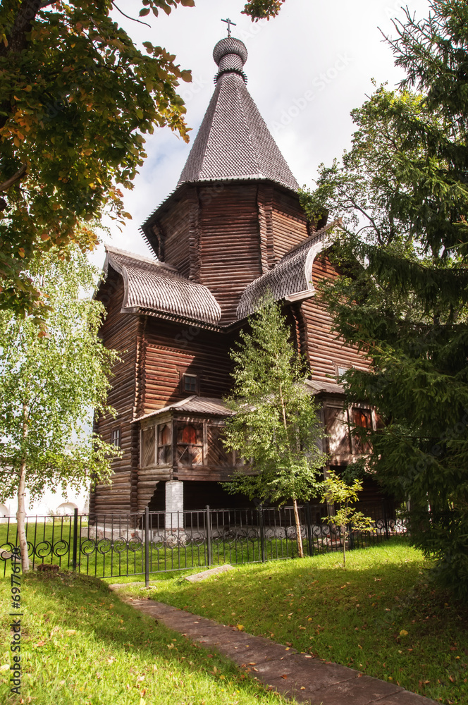 Wooden church of the Savior-Prilutsky Monastery(1519)