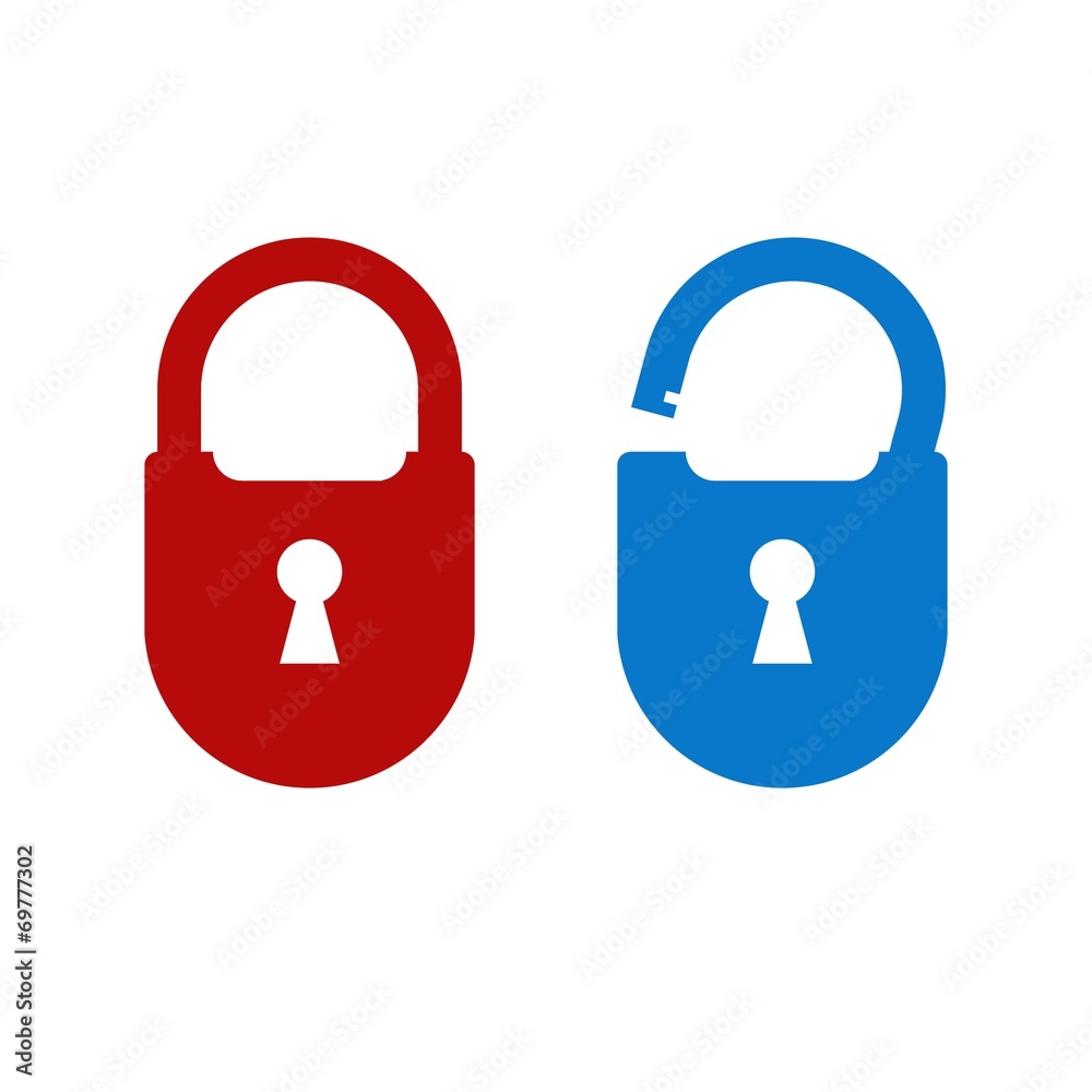 Lock unlock icon Lock unlock icon