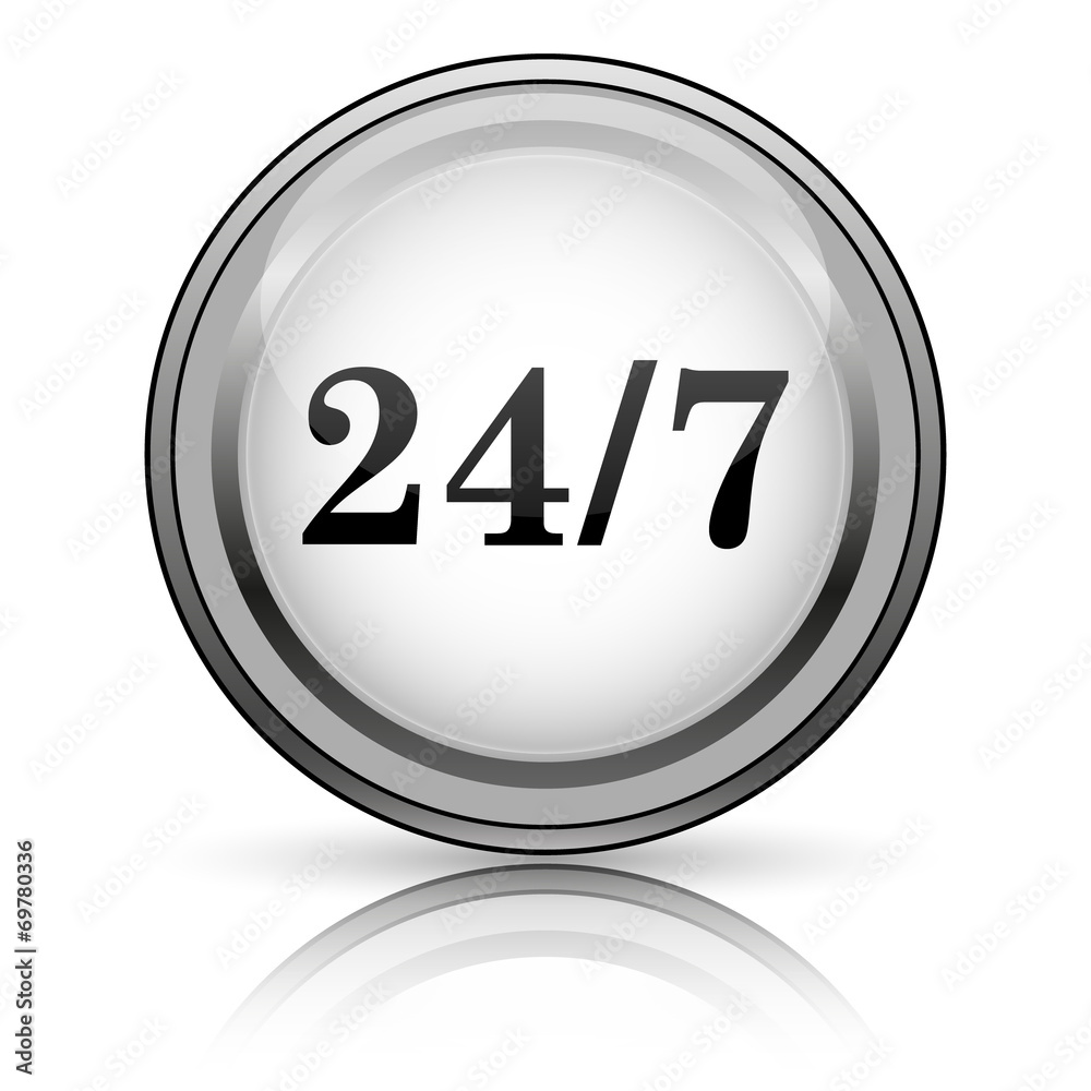 24 7 icon 24 7 icon