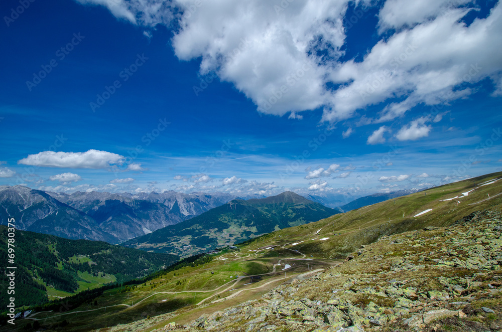 Naklejka premium Alpenpanorama