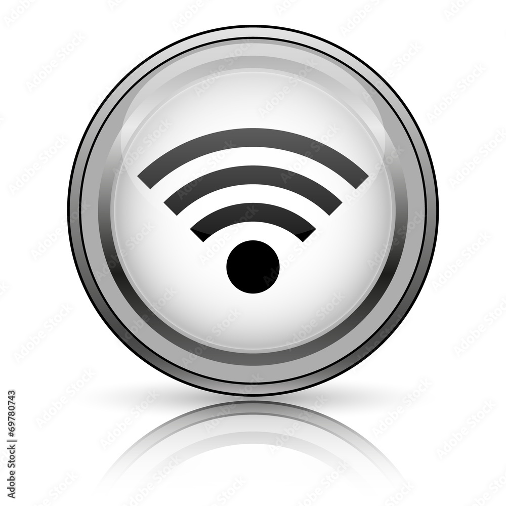 Wireless sign icon Wireless sign icon