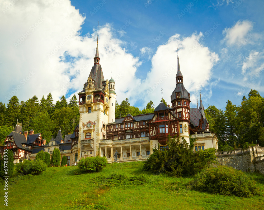 Pelesh castle, Romania.