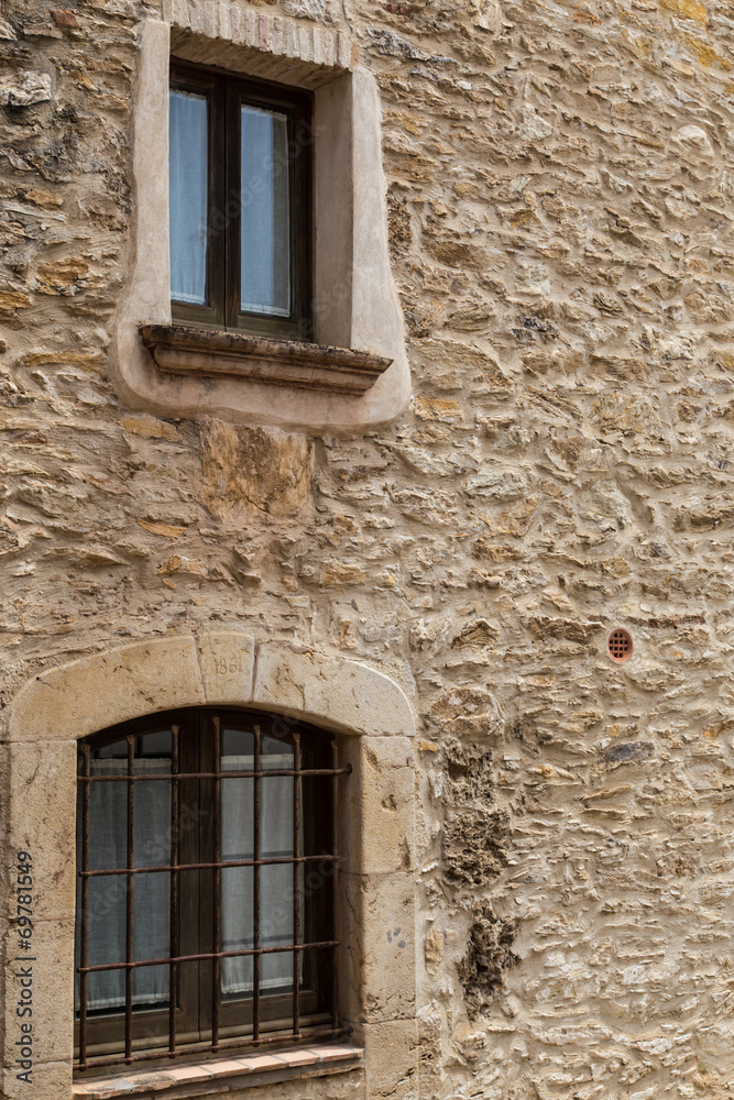 rustic window outdoors