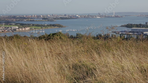 Portsmouth Harbour, Hampshire, England. photo