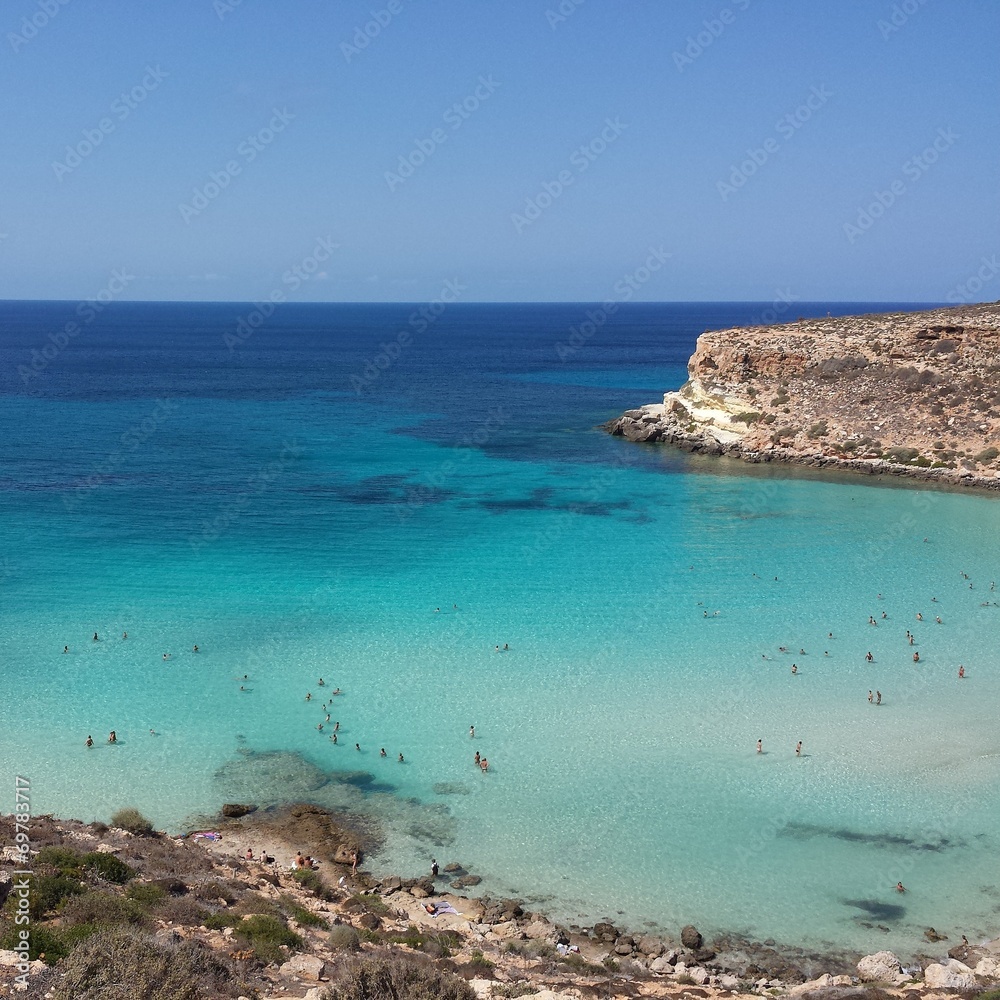Lampedusa, isola dei conigli