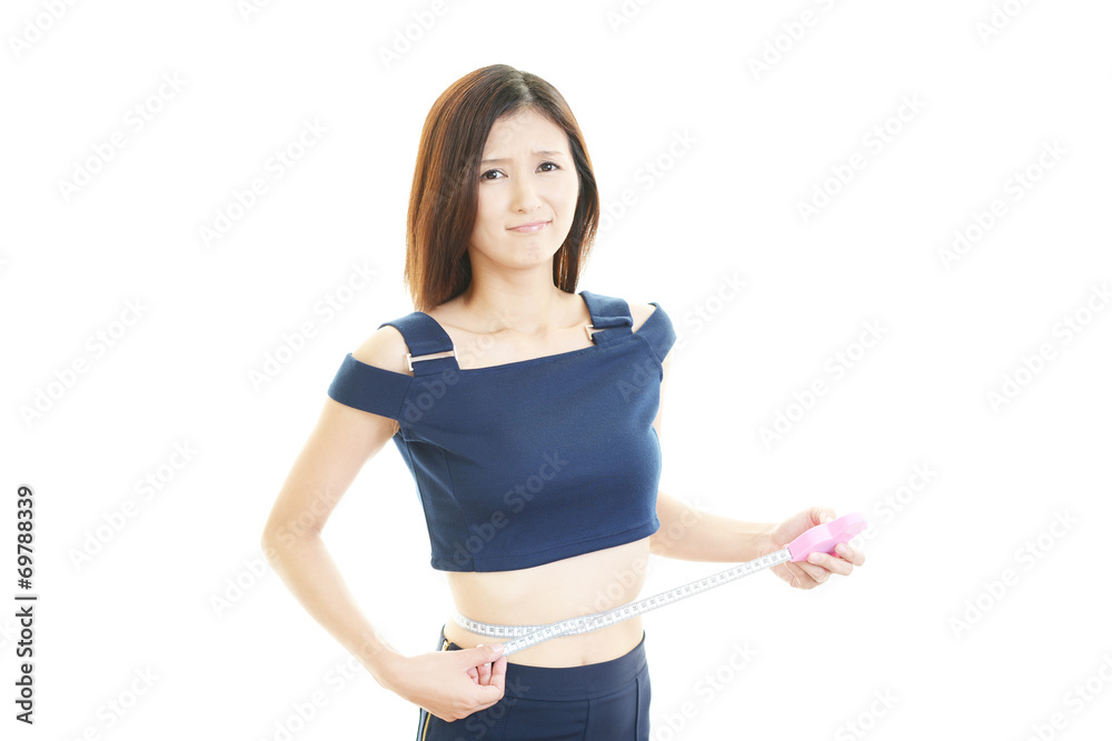 がっかりした表情の女性 がっかりした表情の女性