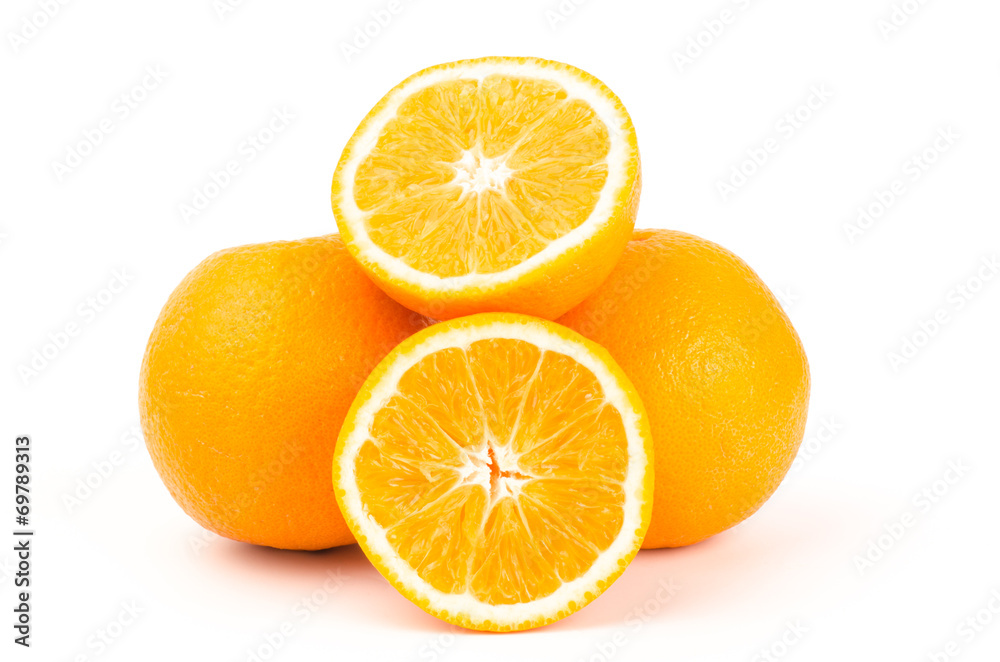 Navel orange fruit