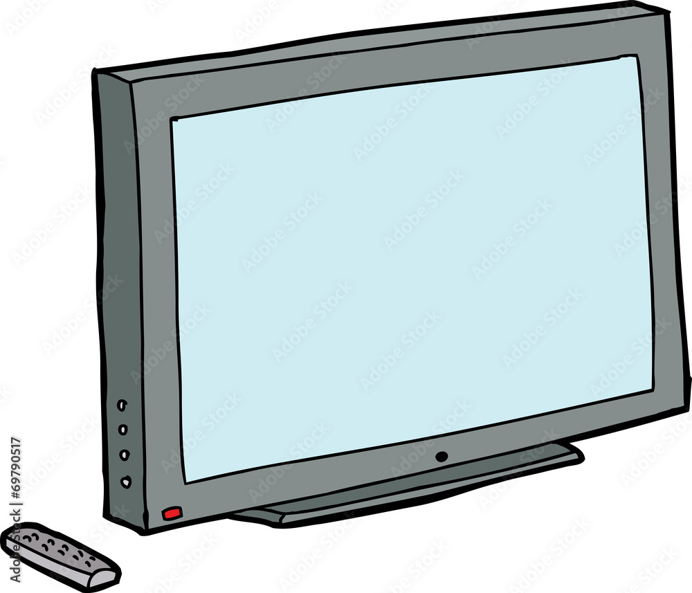 Isolated TV with Remote Isolated TV with Remote