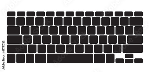 Black keyboard Computer