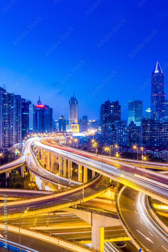 overpass and elevated road