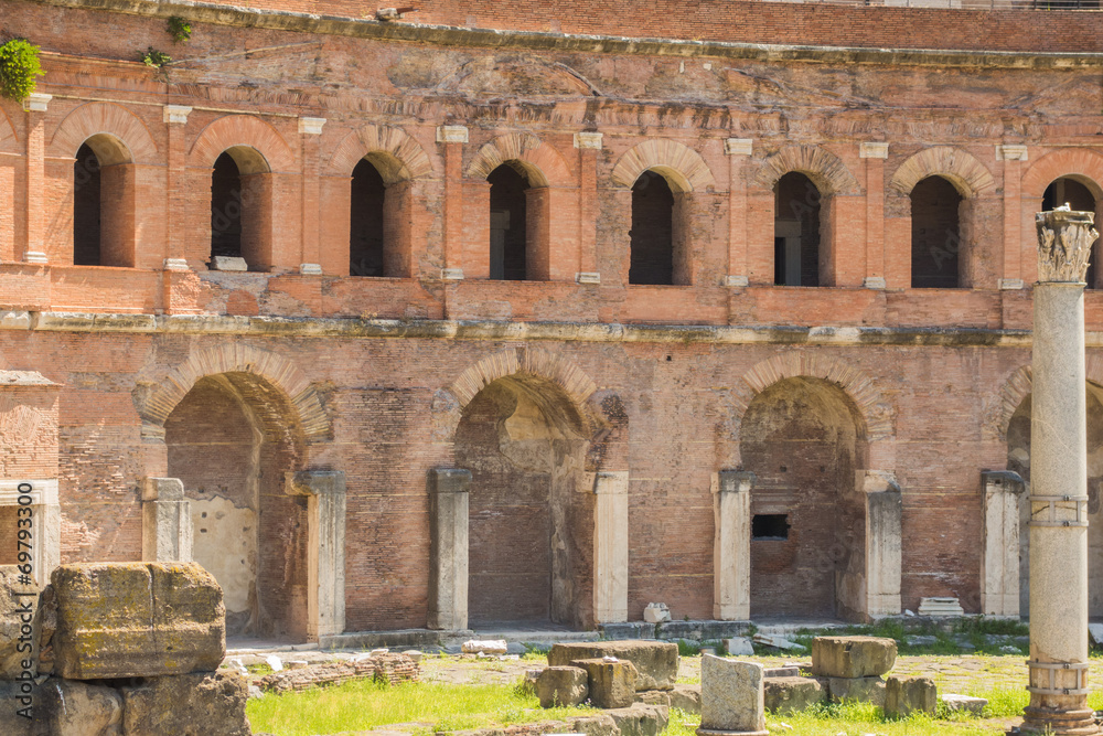 Fototapeta premium Columns from Trajan's marketplace