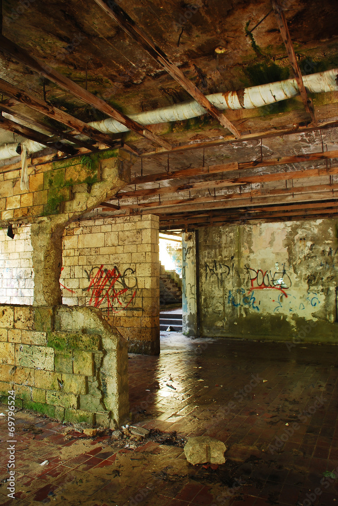 Derelict Building in Jajce