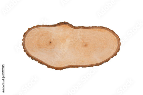 Texture of wood closeup. Object isolated for design