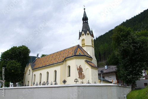 Kirche hl. Sebastian in Mathon bei Ischgl - Alpen