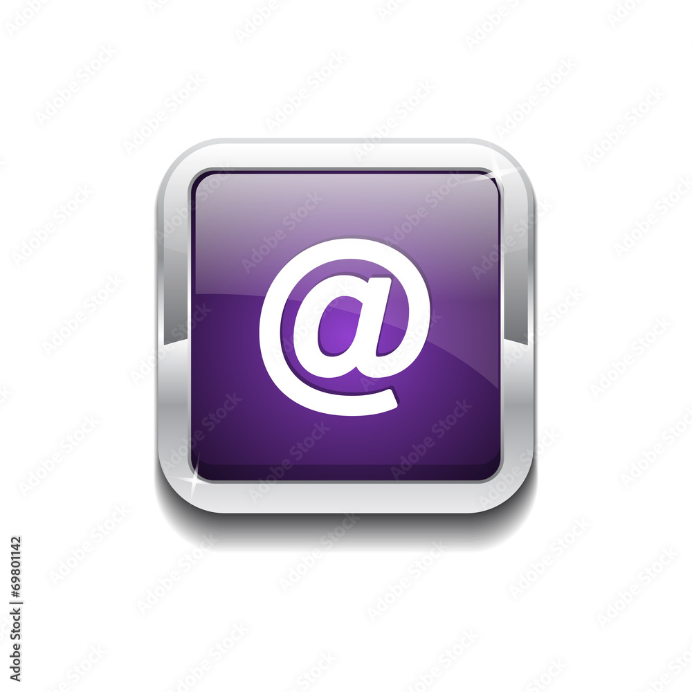 AT Rounded Corner Vector Purple Web Icon Button AT Rounded Corner Vector Purple Web Icon Button