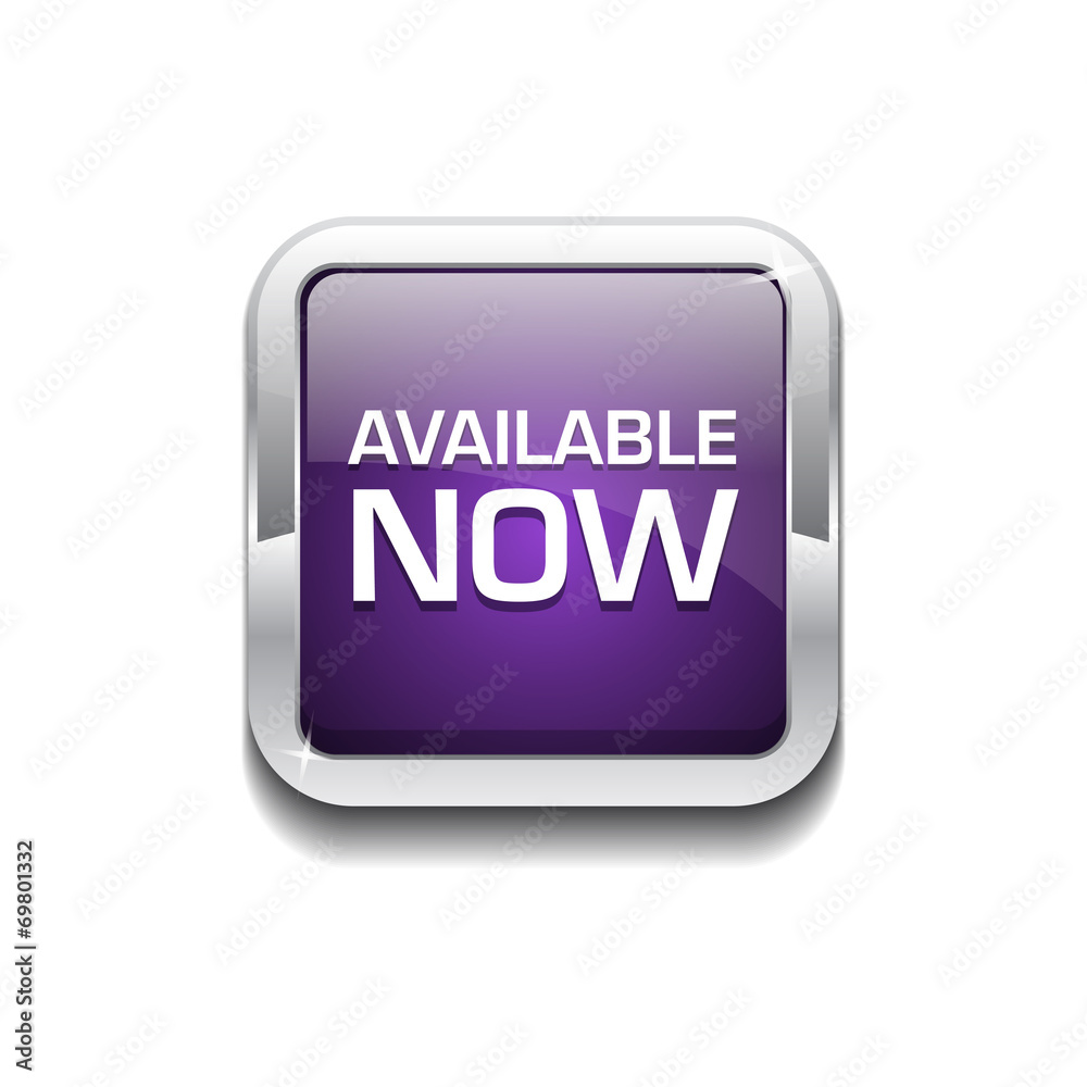 Available Now Glossy Shiny Rounded Corner Vector Button Available Now Glossy Shiny Rounded Corner Vector Button