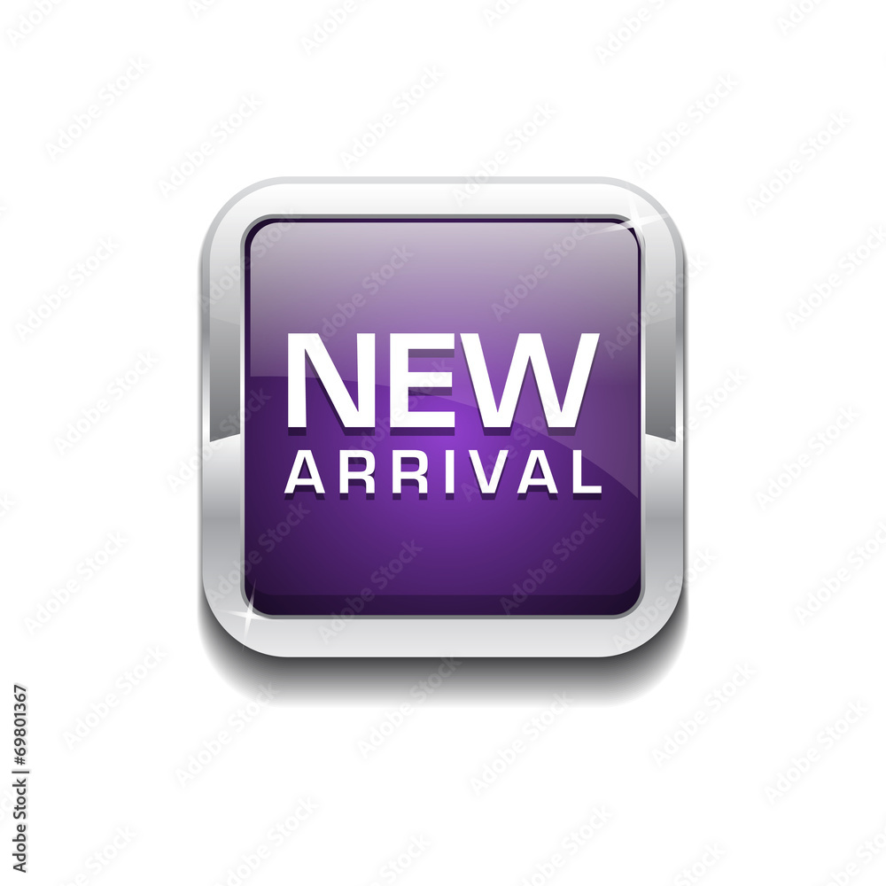 New Arrival Glossy Shiny Rounded Corner Vector Button New Arrival Glossy Shiny Rounded Corner Vector Button