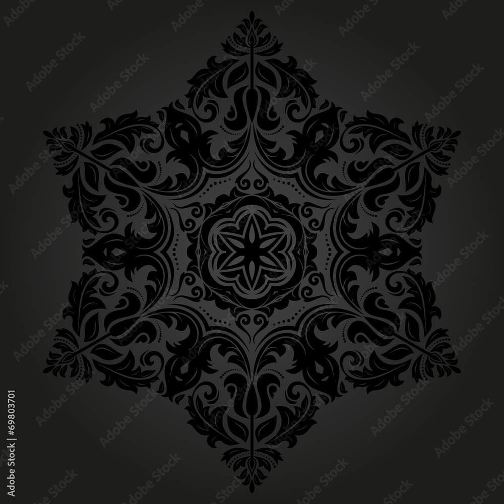 Orient Seamless Vector Pattern. Abstract Background Orient Seamless Vector Pattern. Abstract Background