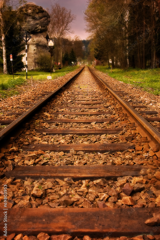 Fototapeta premium Railway