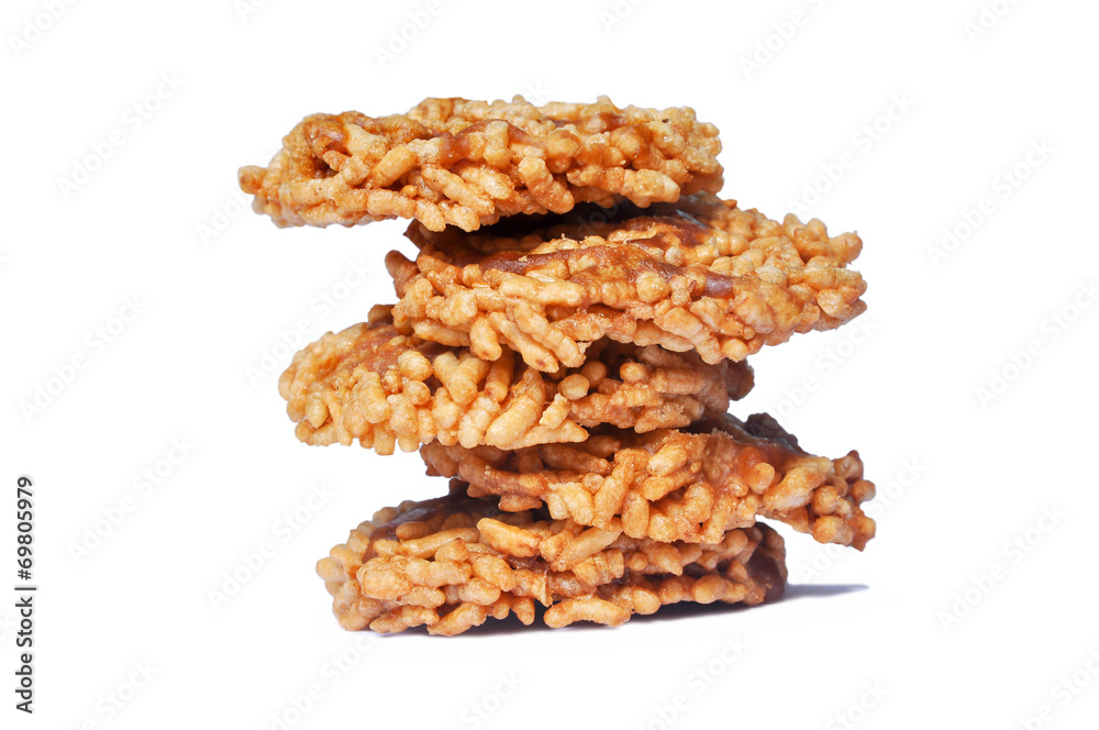 Thai Sweet Crispy Rice Cracker