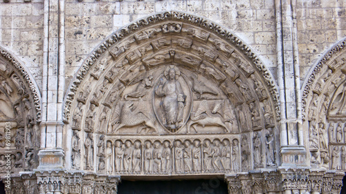 Canvas-taulu Chartres Cathedral. France.