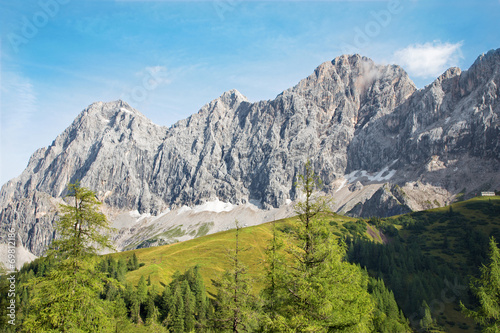 The south face of Dachstein massif - Austria © Renáta Sedmáková