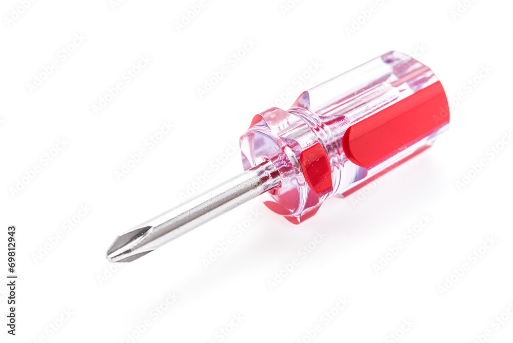 Screwdriver isolated Screwdriver isolated