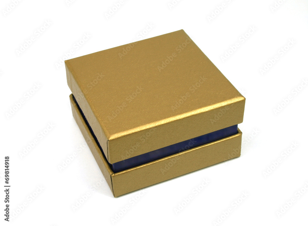 Golden gift box Golden gift box
