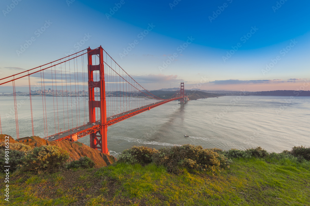 Fototapeta premium Golden Gate Bridge, San Francisco, Kalifornia