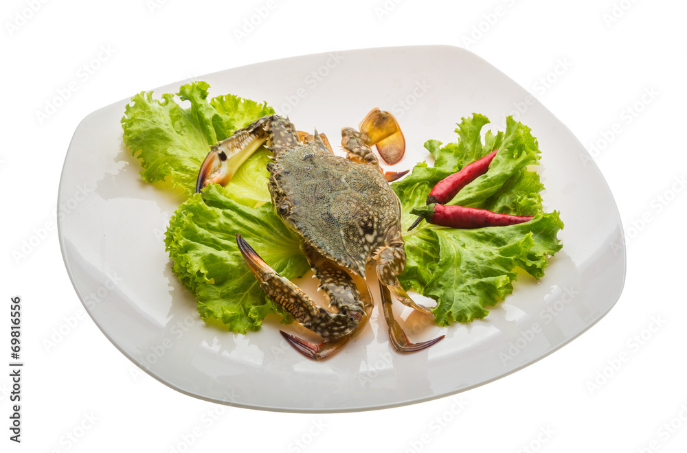 Raw crab Raw crab
