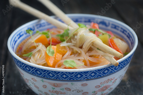 Glass noodle soup