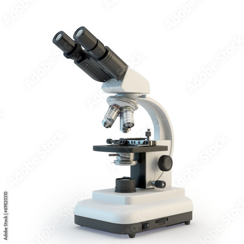 Illustration of microscope