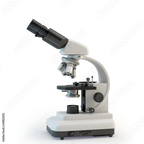 Illustration of microscope