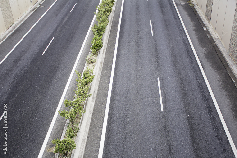 Empty highway